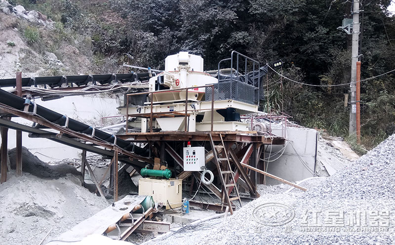 制砂機生產現場