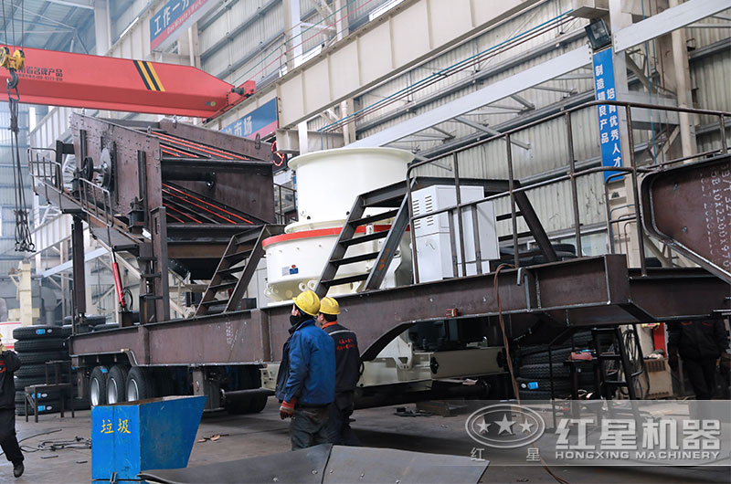 移動制砂機加工車間圖